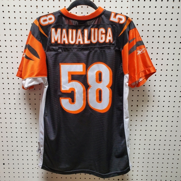 OnField Reebok Cinci Bengals Maualuga Youth Jersey - Picture 4 of 10